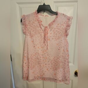 Floral Pink Blouse